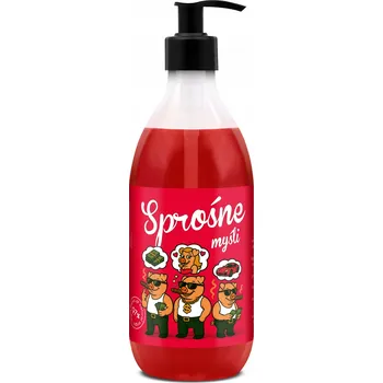 Koupelová kosmetika Sprchový gel pro muže SPROŚNE MYŚLI 500ml Shots!