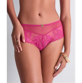 Souprava dámského spodního prádla Šortky AUBADE (6B70-08), Barva růžová, Velikost XS