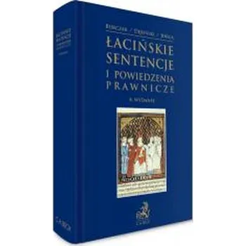 Kniha Łacińskie sentencje i powiedzenia prawnicze - praca zbiorowa