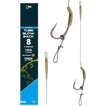 Návazec Nash Tube Blow Back Rig 11,3 kg 25 cm