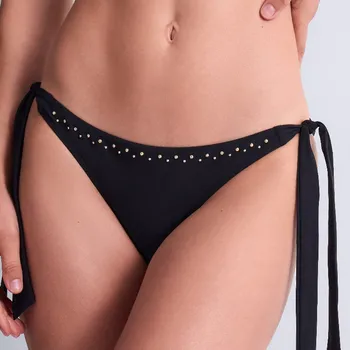 Dámské plavky Aubade - Summer stars plavkové kalhotky nízké black 42 6P20