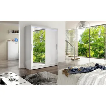 Šatní skříň Skříň Veneti ELADIO 150 x 200 x 58 cm bílá