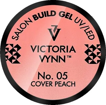 Lak na nehty Victoria Vynn 50ml oranžový a červený make-up builder Gel