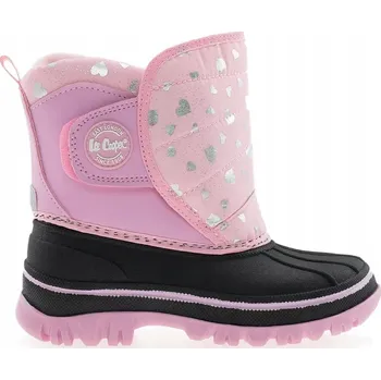Dívčí obuv Lee Cooper dětské sněhule růžové velikost 27