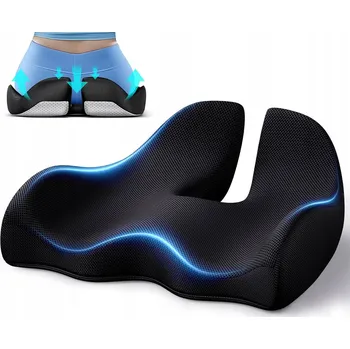 Polštář Ergonomický polštář na kostrč pro kancelářskou židli i do auta