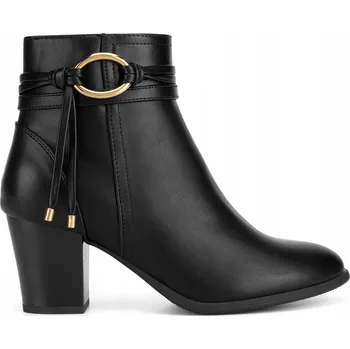 Dámská zimní obuv Clara Barson Dámské kotníkové boty černé CEO-WS6628-01