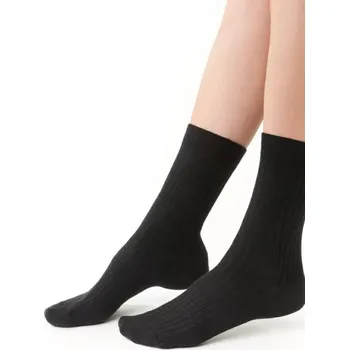 Dámské punčochy Dámské síťované punčochové kalhoty KABARETKA 155 černá 38-40