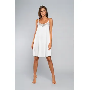 Dámská noční košile Italian Fashion dámská noční s potiskem, bílá, velikost vel. , sexy Pro Ni