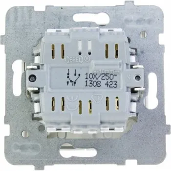 vypínač Schodišťový vypínač Klasik, Podomítkový Ospel bílý ŁP-9G/m/00