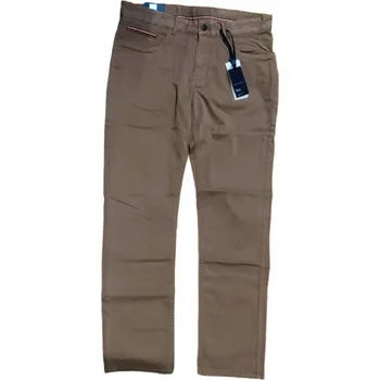 Pánské oblečení KALHOTY TOMMY HILFIGER CHINOS DENTON ROVNÉ W38L32