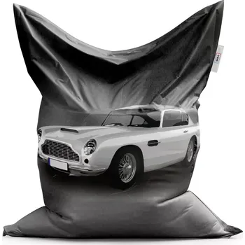 Sedací pytel Sablio Sedací vak Aston Martin Tmavé pozadí - 150x100 cm