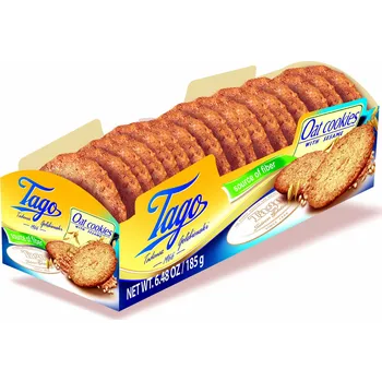 Tago Ovesné sušenky se sezamem 185 g