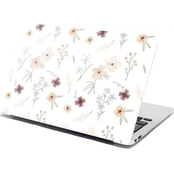 samolepka Sablio Samolepka na notebook Romantické květy - 29x20 cm