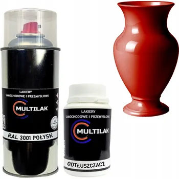 Barva ve spreji Lak ve spreji na vázy RAL 3001 LESK