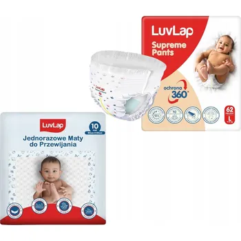 Plenkové kalhoty LuvLap Supreme plenky Plenkové Kalhotky 5 62 ks