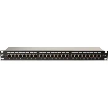 Serverovna PATCH PANEL FTP CAT.6 24 PORTY PGF-6FTP24-B6