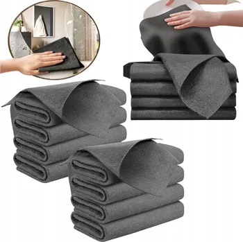 Utěrka MAGICKÝ HADŘÍK BEZ ŠMOUH HADŘÍKY NA OKNA SKLA 40x50 CM x10 KS