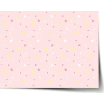 Plakát Sablio Plakát Hvězdy a puntíky - 90x60 cm