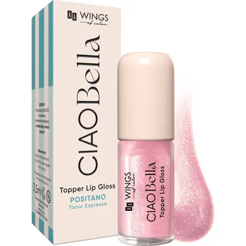 Lesk na rty AA Wings Of Color Ciao Bella Topper lesk na rty 04 Pink Marshmallow Glaze 3,5 ml