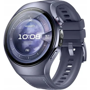 Chytré hodinky Chytré Hodinky Huawei Watch 5 fialové titanové s GPS a NFC