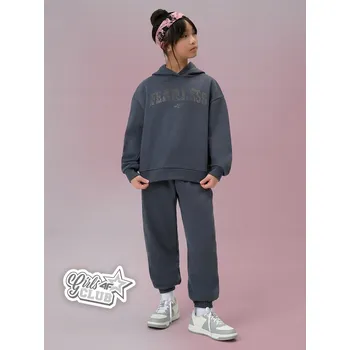 Dívčí oblečení Dívčí tepláky jogger - šedé