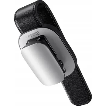 Baseus držák do auta - klips na brýle, stříbrný