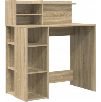 Psací stůl Psací stůl s úložným prostorem Dub Sonoma 90x48x101,5 cm Dřevotříska