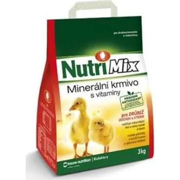 Chov hospodářského zvířete Minerální krmivo NutriMix Drůbež, 3 kg