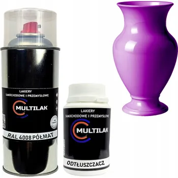 Barva ve spreji Lak ve spreji na vázy RAL 4008 POLOMAT