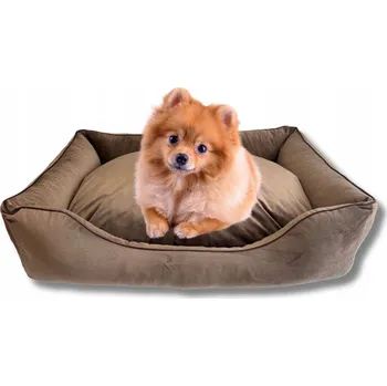 Pelíšek pro psa Pelíšek pro psa, velurový, na zip, s vyjímatelnými vložkami 65x45 cm