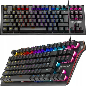 Klávesnice Klawiatura mechaniczna OUTEMU BLUE RGB podsvícení