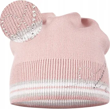 Čepice Majka Zimní čepice beanie růžová, univerzální velikost