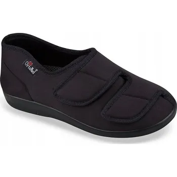 Dámská zdravotní obuv Ortopedická rehabilitační obuv ORTOMED se zapínáním na 2 suché zipy