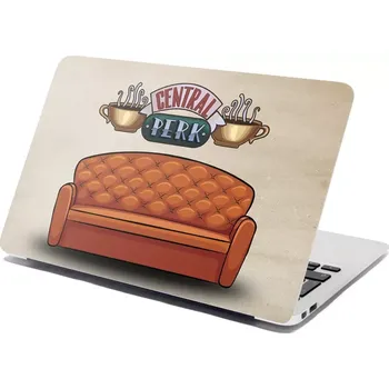 samolepka Sablio Samolepka na notebook Seriál přátelé CENTRAL PERK Gauč - 29x20 cm