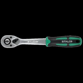 Ráčna STALCO S011154722 Ráčna ohnutá 1/2” 72 zubů 255mm