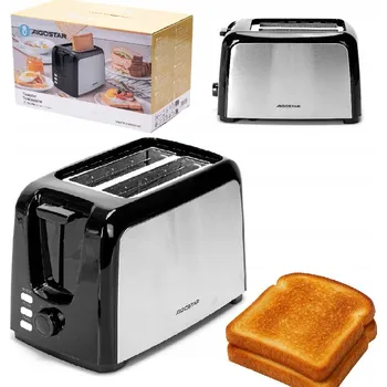 Topinkovač Toustovač Aigostar EASTON stříbrný/šedý 750 W