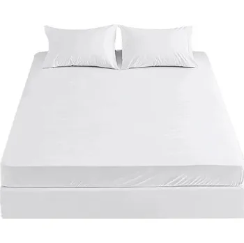 Prostěradlo PROSTĚRADLO HOTELOVÉ MIKROVLÁKNO KLASICKÉ BÍLÉ 140x210cm HLADKÉ