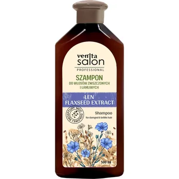 Šampon VENITA SALON ŠAMPON NA VLASY S LNU 500 ml