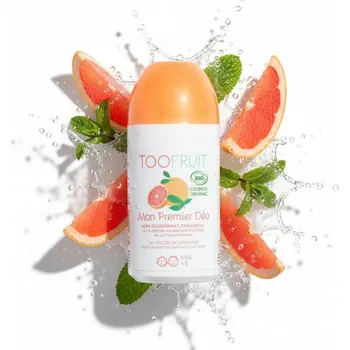 TooFruit roll-on deodorant pro děti 50 ml Věk 5+ grapefruit a máta