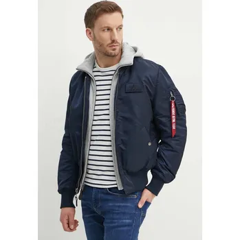 Pánská bunda Bomber bunda Alpha Industries MA-1 D-Tec 183110.07 námořnická modř 59A, vel. L