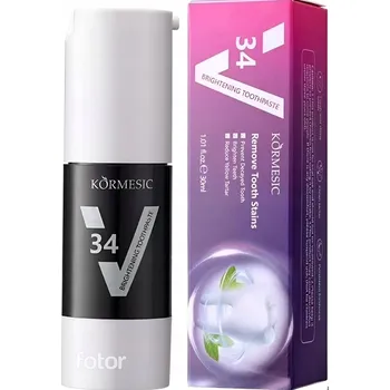 zubní pasta Fialová zubní pasta 30 ml pro bělení zubů V34 KORMESIC