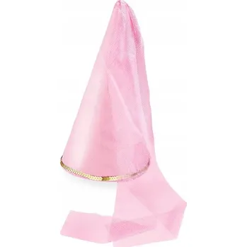 Čepice Klobouček víly se závojem Widmann růžový