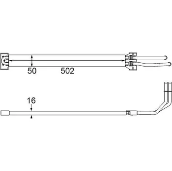Chladič motoru Chladič oleje, řízení MAHLE 8MO 376 756-371