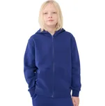 Chlapecká mikina se zipem 4F JUNIOR-SWEATSHIRT-JWSS25TSWSM1851-36S-BLUE Modrá 128