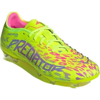 Sport Pánské fotbalové kopačky outdoorové ADIDAS-Predator Pro M FG lucid lemon/blue fusion/lucid pink Žlutá 47 1/3