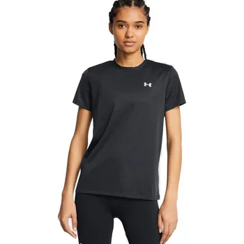 Dámské tréninkové triko s krátkým rukávem UNDER ARMOUR-Tech Riddle SSC-BLK Černá M