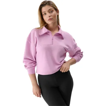 Dámská mikina Dámská mikina 4F-SWEATSHIRT-WSS24TSWSF1004-56S-LIGHT PINK Růžová L