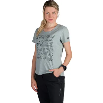 Pánské tričko Dámské turistické triko s krátkým rukávem NORTHFINDER-AMIE-333lightgreen Zelená XL