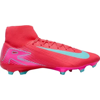 Kopačky Pánské fotbalové kopačky outdoorové NIKE-Mercurial Superfly 10 Academy M FG ember glow/aurora green Červená 42