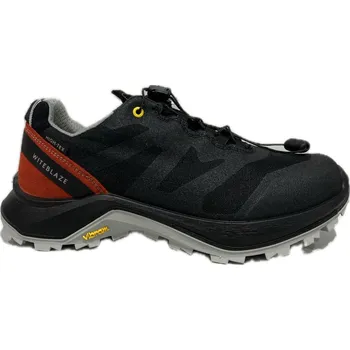 Dětská fitness obuv Nízká turistická celokožená obuv WITEBLAZE-EVO SPEED UNISEX Černá 41